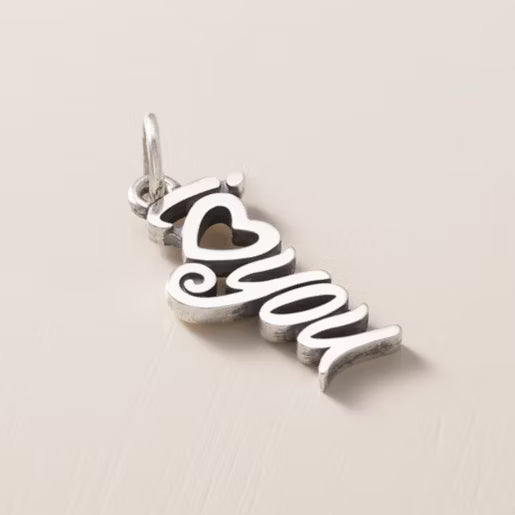 I Love You Script Charm