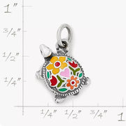 Enamel Festive Turtle Charm