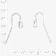 Beaded Wire Ear Hooks