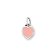 Enamel Connected Hearts Charm