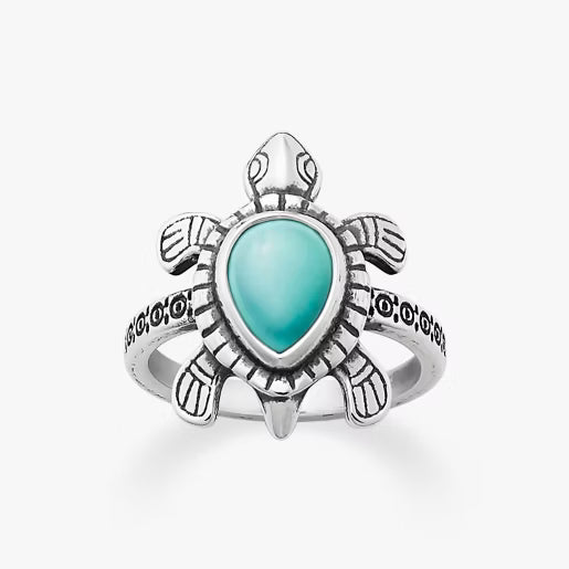 Turtle Gemstone Ring
