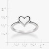 Delicate Heart Ring