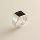 Classic Gemstone Signet Ring