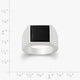 Classic Gemstone Signet Ring