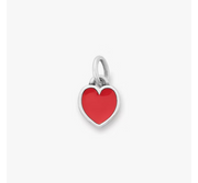Enamel Connected Hearts Charm