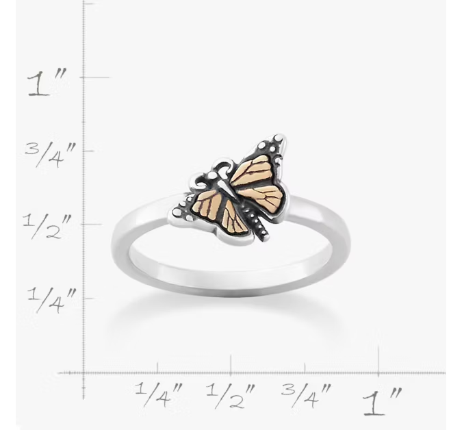 Monarch Butterfly Ring