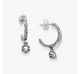 Cherished Birthstone Hoop Dangle Earrings